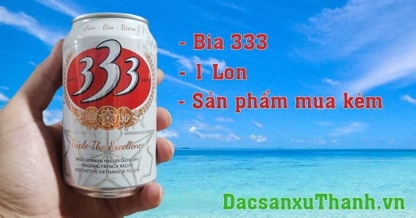 Bia 333 đỏ