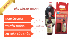 Nước mắm Thanh Hương nguyên chất đóng hộp 2 chai 650ml