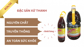 Nước mắm Thanh Hương nguyên chất (40k/lit)