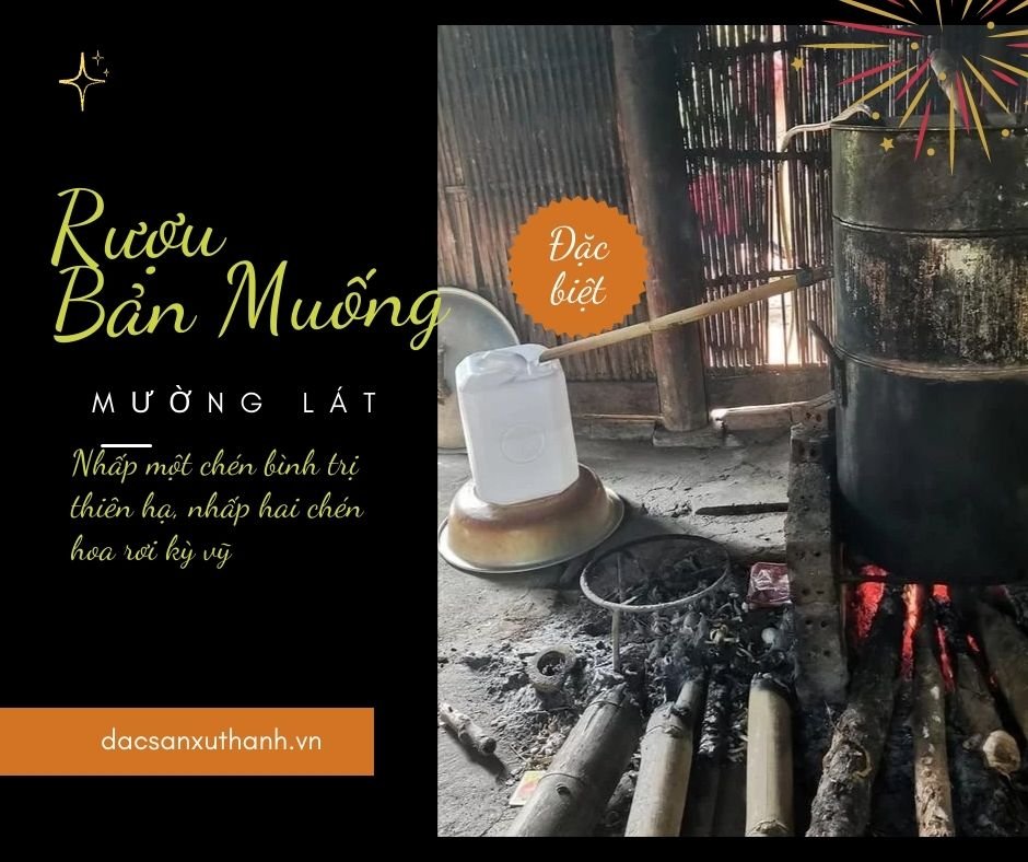 Rượu mường lát Thanh Hóa - bản Muống