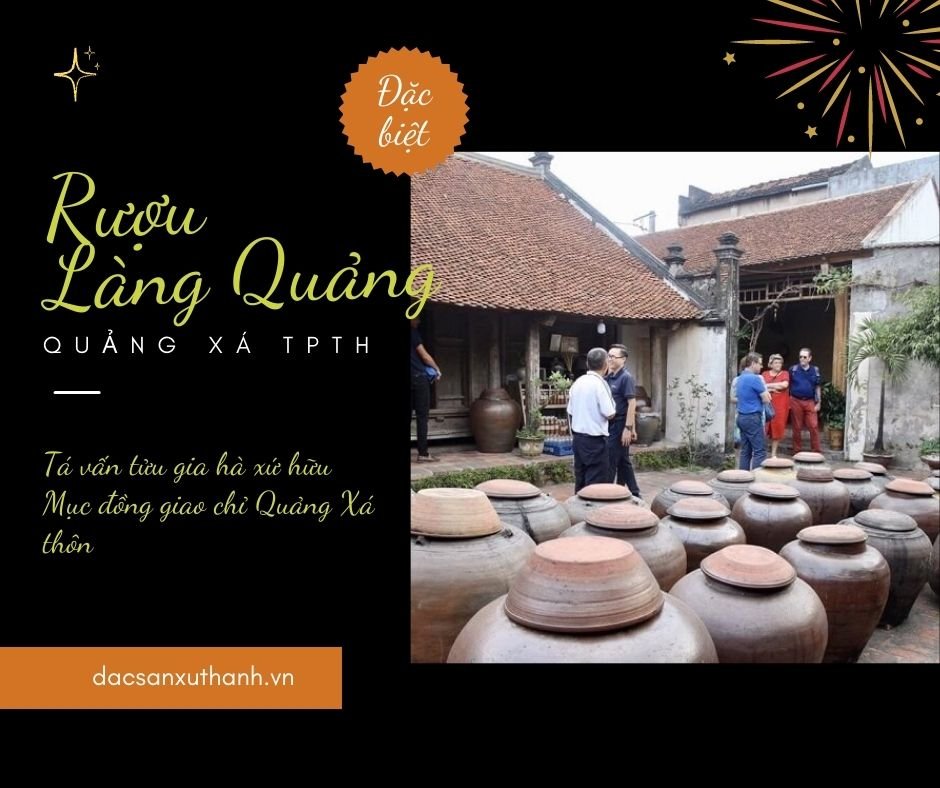 Đặc sản rượu làng quảng xá Thanh Hóa