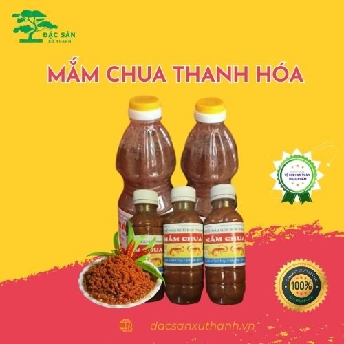 Mắm chua Thanh Hương đóng chai 1lit