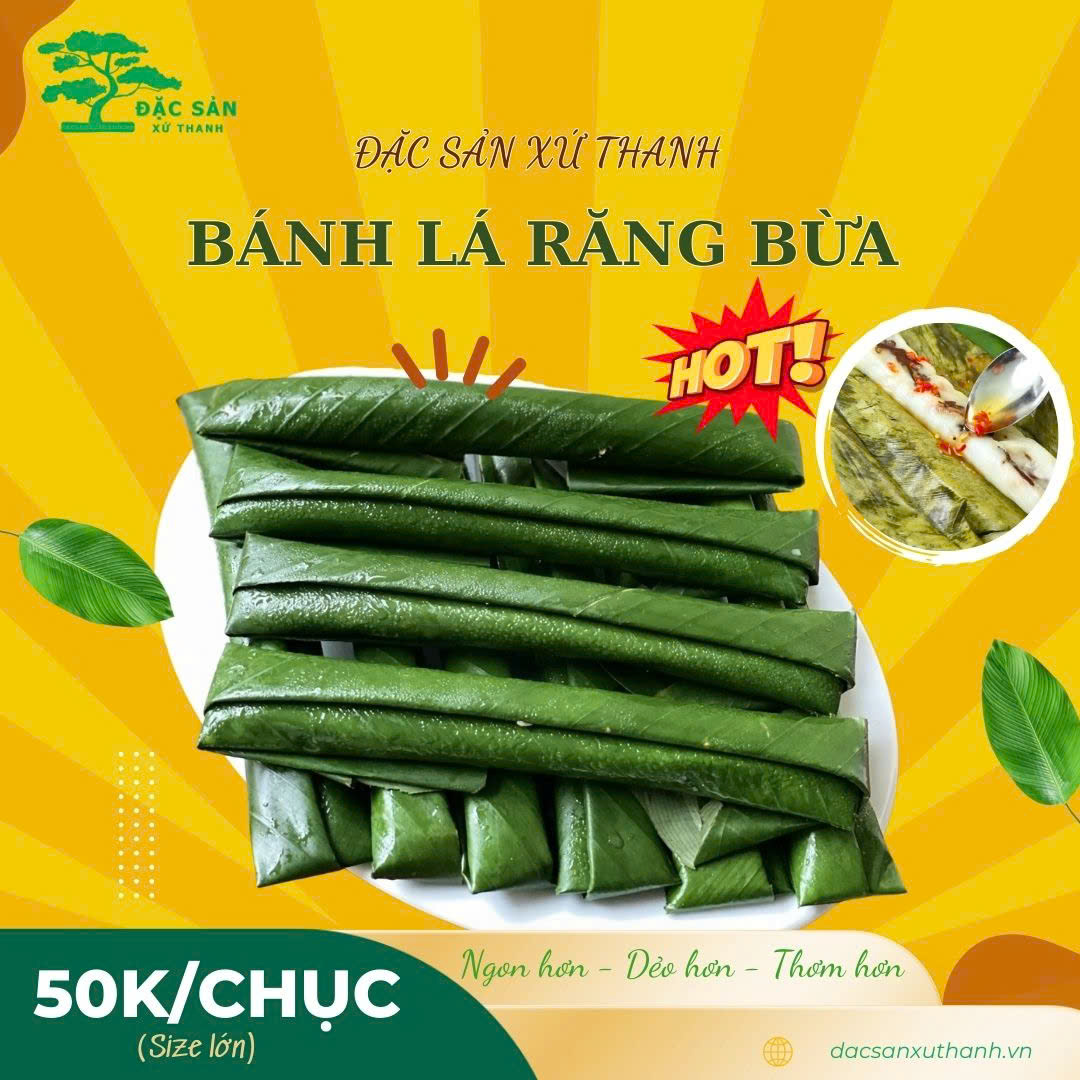 Bánh lá răng bừa size lớn (10 cái)