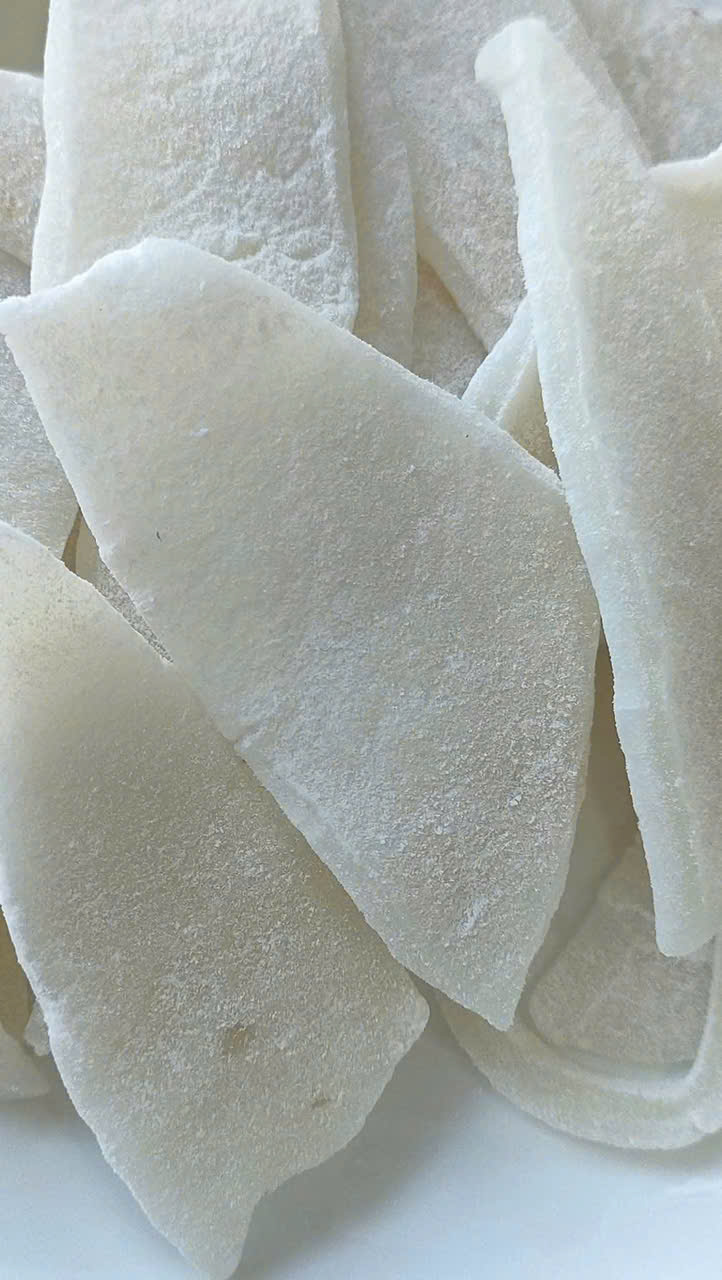 Mứt dừa xiêm non đường phèn miếng (500gram/gói)