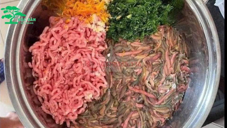 Đặc sản "Rươi" Thanh Hóa (nguyên đàn / 1kg)