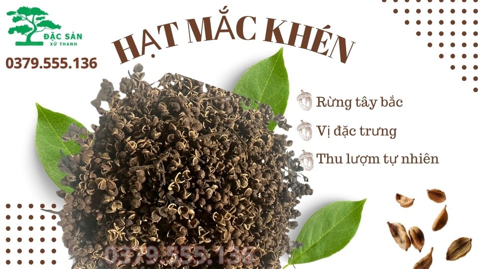 Hạt mắc khén rừng Tây Bắc (1kg)